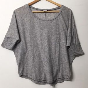 Casual light grey top